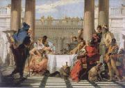 The banquet of the Kleopatra Giambattista Tiepolo